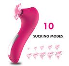 Sugador Clitoriano Twister 10 Modos de Velocidade Sucção Potente Vibrador Feminino Sugador Clitoriano Twister 10 Modos de Velocidade Sucção Potente Vibrador Feminino