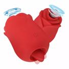 Sugador de Clitóris Duplo Vibrador Feminino Estimulador Clitóris com Língua Sugador de Clitóris Duplo Vibrador Feminino Estimulador Clitóris com Língua