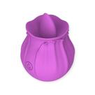 Sugador de Clitoris Formato de Rosa Recarregável 10 Modos de Vibração Tulipa Lovetoys