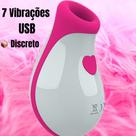 Sugador de Clitóris Heart 7 Velocidades Vibrador Feminino Sugador Clitoriano