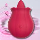 Sugador de Clitóris Vibrador Feminino Brinquedos Erótico Língua em Formato de Flor Sugador de Clitóris Vibrador Feminino Brinquedos Erótico Língua em Formato de Flor