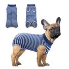 Suit de recuperação SAWMONG Dog após cirurgia para fêmea Blue L
