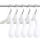 Suit Hangers DEDU, pacote com 10, plástico antiderrapante, 45 cm