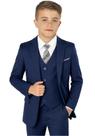 Suit Tomic para adolescente, menino, tamanho 16, roupa formal azul marinho