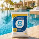 Sulfato De Alumínio Suall 2kg Decantador Impurezas Piscinas