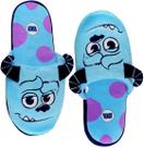 Sullivan Pantufa Chinelo De Quarto Adulto Azul Unissex Oficial Disney Monstros S.A Pixar G