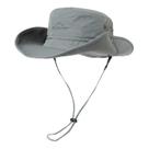 Sun Hat Comhats UPF 50+ Wide Brim à prova d'água para homens cinza