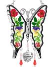 Suncatcher Butterfly Stained Glass Sun Catcher para mamãe