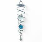 Suncatcher Captador Catalisador Energia Fengshui Azul 30cm