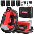 SundpeyPRO Ventosa Eléctrica para Vidrio 25,4 cm con Carga de 300 kg