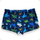 Sunga Box Juvenil Menino Boxer Shorts Estampado Verão Sungas