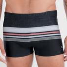 Sunga boxer com estampa de listras