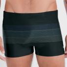 Sunga boxer com listras finas coloridas