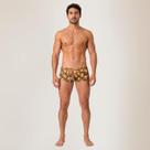 Sunga Boxer Estampa Tropical Adulto Forrada Box Moda Praia Piscina Natação Verão Sunga Boxer Estampa Tropical Adulto Forrada Box Moda Praia Piscina Natação Verão