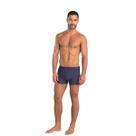 Sunga Boxer Lisa Adulto Mash Uv50+ Cordão Ajustável Praia