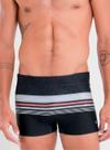 Sunga Boxer Mash 300.130 Masculina Degradê Listras FPS 50 Poliéster T. P/GG