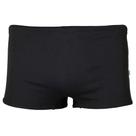 Sunga Boxer Natação (21 cm) Pé na Água Preta Helanca - H004 Sunga Boxer Natação (21 cm) Pé na Água Preta Helanca - H004