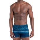 Sunga Boxer Plus Size Estampada Mash Secagem Rápida Larga