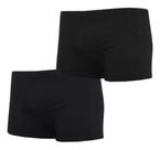 Sunga boxer roupa de banho 36 ao 52 verão boxe forrada Preta box Adulto Juvenil com ajuste
