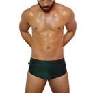 Sunga Boxer Verde Acetinada J Wila Beachwear