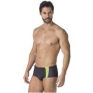 Sunga elite preta e verde kauna swim