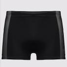 Sunga Hang Loose Boxer com Recorte Preto e Cinza
