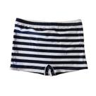 Sunga Infantil Listrada Azul e Branca 8 Anos - Basic +