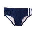Sunga Infantil Listrada Azul Marinho e Branca 6 Anos - Basic +