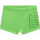 Sunga Infantil Menino em Malha UV Dry com Proteção UV 50+ Verde - Luc.boo