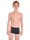 Sunga Infantil Preto com Laranja Solenza Moda Praia