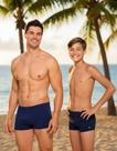 Sunga Masculina Boxer Tal Pai Tal Filho Praia Verão Uv50 Pis