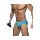 Sunga Masculina Sexy Com Efeito Push-up Arco-Íris Para Natação, Surf E Praia