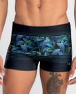 Sunga Mash 300.108 Boxer Estampada Folhagem