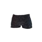 Sunga Mash Estampada Mix de Folhas Masculina - Preto