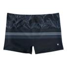 Sunga Praia Boxer Estampada Mash Laterais Largas Microfibra