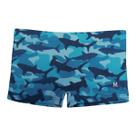Sunga Praia Boxer Infantil Estampada Mash Secagem Rápida