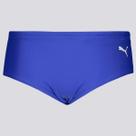 Sunga Puma Lateral Larga Juvenil Azul