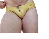 sunga sexy slip com tule transparência na parte de trás sunga sexy slip com tule transparência na parte de trás