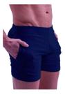 Sunga Short Bermuda com Bolsos Laterais