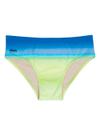 Sunga Slim Mash 303.55 Masculina Degradé Poliéster T P/GG