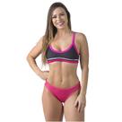 Sunkini pro line preto e rosa kauna swim
