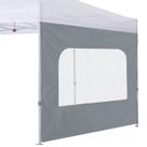 Sunwall COOSHADE Instantáneo para Carpa 10x10 con Ventana de Malla Gris