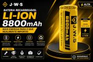 Super Bateria 26650 JWS 8800mAh 3,7V Alta Performance