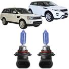 Super branca farol baixo land rover range rover evoque