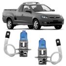 Super branca farol milha chevrolet montana 2004 ate 2010