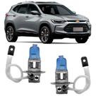 Super branca farol milha chevrolet tracker sem projetor