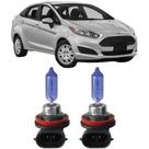 Super branca farol milha ford new fiesta 2014 ate 2015 h11