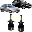 Super branca led fiat palio weekend foco simples 6k 2d 12/24