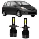 Super branca led honda fit foco simples 6000k 2d 12/24v