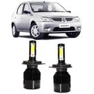 Super branca led renault logan foco simples 6000k 2d 12/24v